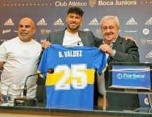 Bruno Valdez firmó contrato con el Boca Juniors hasta el 2025. Twitter/@BocaJrsOficial