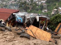 Los deslaves se dieron en zonas de alto riesgo. SUN