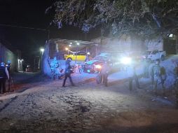 Paramédicos de los Servicios Médicos Municipales confirmaron el deceso, sobre mayores características de las víctimas no se pudo precisar por la forma en que estaba envueltos. ESPECIAL