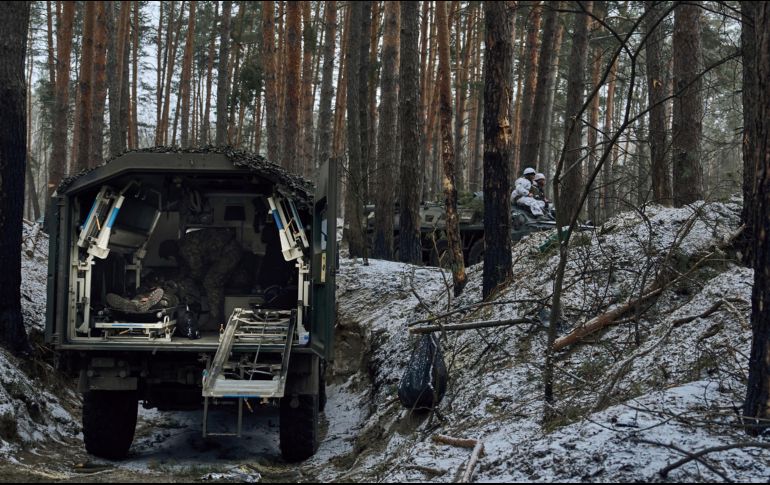 Todas las víctimas eran soldados movilizados para luchar en Ucrania. AP/LIBKOS