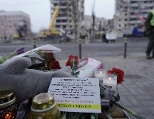 Unas 400 personas perdieron sus viviendas; 72 apartamentos quedaron completamente arruinados y otros 236 sufrieron daños irreparables. AFP/V. Matokha