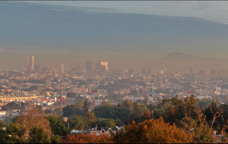 De acuerdo con la dependencia, en cinco de las 10 estacionesde la ZMG hay mala calidad de aire. EL INFORMADOR / ARCHIVO