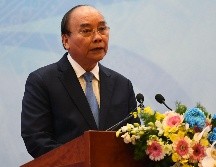 Un comunicado oficial publicado por la prensa estatal alabó a Phuc por sus esfuerzos como primer ministro en combatir la pandemia de COVID-19. AFP/ARCHIVO