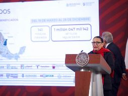 Rosa Icela Rodríguez también expuso que seis estados concentraron casi la mitad de los asesinatos en 2022. SUN/ARCHIVO