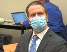 Derek Chauvin, de 46 años, fue declarado culpable de asesinato por un tribunal estatal. AFP