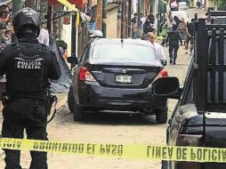 En Tarimoro dejaron los cuerpos desmembrados de tres hombres y una mujer. SUN