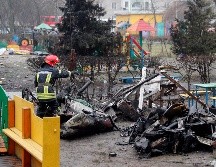 Denys Monastyrskyi es el funcionario ucraniano de mayor rango que fallece desde la invasión rusa que comenzó hace casi 11 meses. EFE/S. Dolzhenko