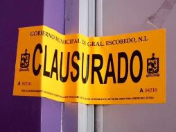 Autoridades clausuraron el salón de fiestas en el que se cometió la agresión. TWITTER/@andresmijesmx