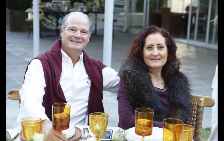 Fernando Ibarra y Carolina Román. GENTE BIEN JALISCO/Claudio Jimeno