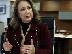 Yasmín Esquivel, ministra de la SCJN, está acusada de plagio en su tesis. ARCHIVO