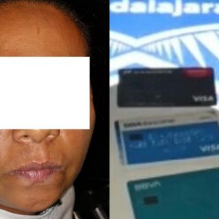 Cae mujer que robaba tarjetas a personas en los cajeros