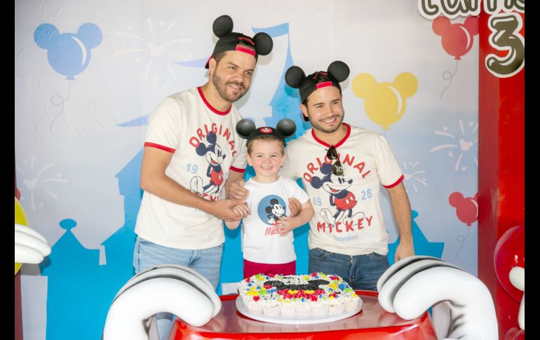 Santiago Villaseñor, Santino Villaseñor y Mario Michel. GENTE BIEN JALISCO/Jorge Soltero