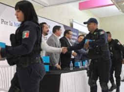 Este jueves fueron reconocidos 49 policías de diferentes corporaciones. EL INFORMADOR/A. Camacho