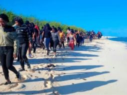 Solo hay un cubano entre los migrantes, los demás son haitianos. ESPECIAL