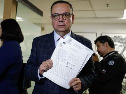 Germán Martínez busca juicio político para la ministra Yasmín Esquivel. SUN