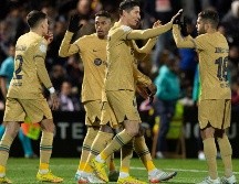 El conjunto del Barcelona no tuvo problema alguno para imponerse ante su rival. AP/Jorge Guerrero