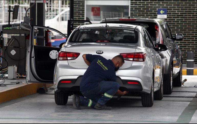 Las multas por no verificar comenzarán en Jalisco el próximo mes de marzo. EL INFORMADOR/ ARCHIVO