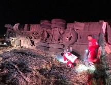 Al sitio acudieron rescatistas de la Unidad Estatal de Protección Civil y Bomberos de Jalisco y de la Cruz Roja. ESPECIAL / PC Jalisco