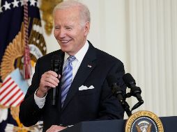 También se llevaron notas personales escritas a mano del presidente Biden. S. Walsh/AP