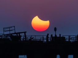 El eclipse anular se podrá ver solo desde la Península de Yucatán. SUN