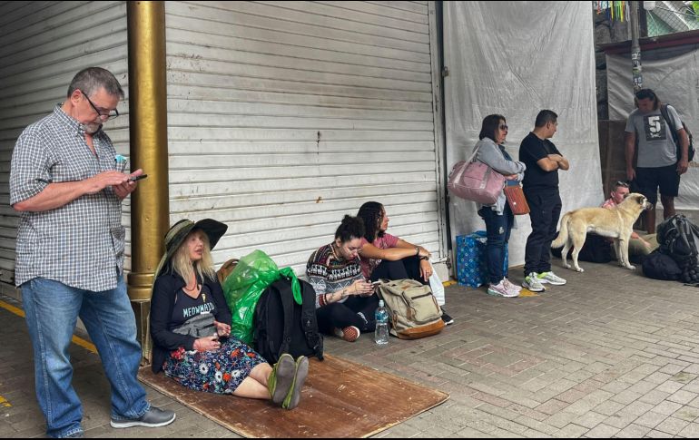 Fueron más de 400 turistas los rescatados de la ciudad inca. C. Paucar/AFP