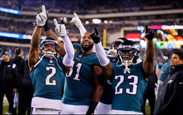 Eagles albergará el juego de campeonato de la NFC el próximo domingo contra Dallas o San Francisco. AP/M. Slocum