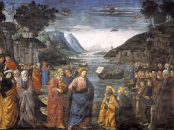 «Síganme y los haré pescadores de hombres». WIKIPEDIA/«La elección de los doce apóstoles», de Domenico Ghirlandaio