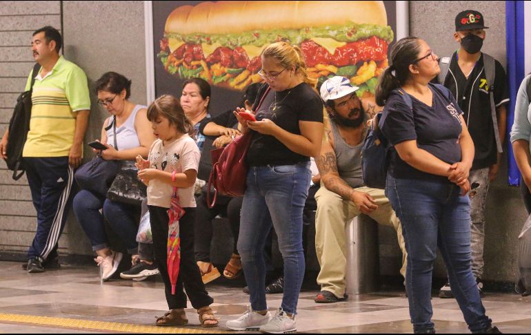 El servicio de la Línea 2 fue suspendido temporalmente. ARCHIVO