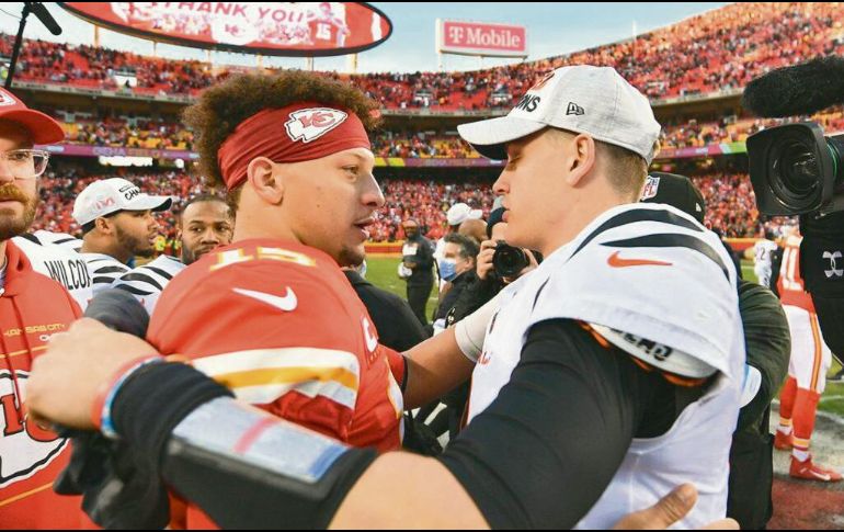 Chiefs y Bengals se enfrentaron hace un año en la Final de la AFC. Se verán la próxima semana. ESPECIAL