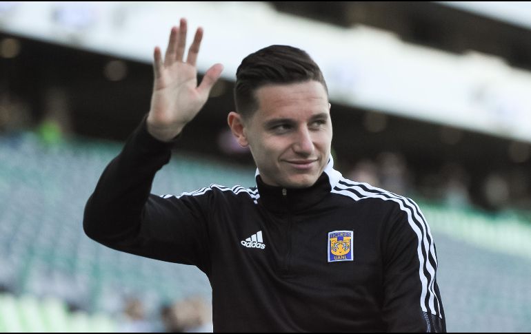 FLORIAN THAUVIN. Al ya no entrar en planes, el atacante galo ha quedado fuera del cuadro de la UANL, al que llegó en mayo del 2021. IMAGO7