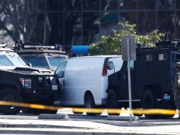 El cuerpo del presunto autor fue hallado en una furgoneta blanca el domingo. C. Brehman. / EFE