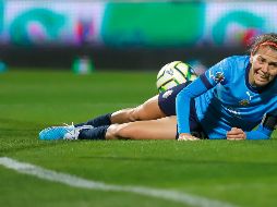 Después de su segunda anotación Alicia Cervantes se fue de la cancha entre lágrimas. IMAGO7/S. Perales