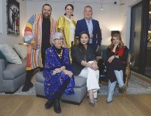 Benito Santos, Paola Hinojos, Jaime Ibiza, Anna Fusoni, Zaira Marino y Lydia Lavin. GENTE BIEN JALISCO/Claudio Jimeno