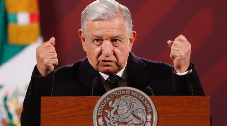 En conferencia de prensa, López Obrador afirmó que no podía hablar demasiado del tema. EFE/I. Esquivel