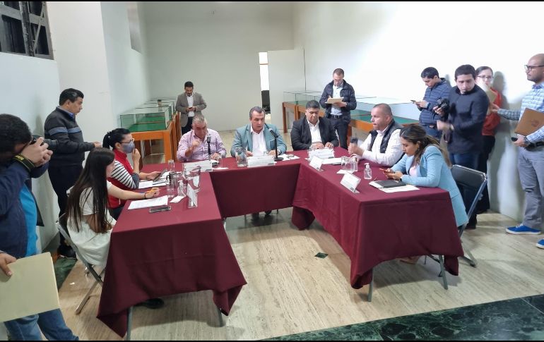 La Comisión de Vigilancia en el Congreso de Jalisco durante su sesión de este martes. EL INFORMADOR/R. Rivas