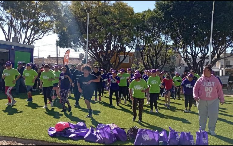 Algunas clases que se ofrecen son funcional, baile, acondicionamiento físico, entrenamiento de intervalos de alta intensidad, balance y cardio. ESPECIAL/Gobierno de Zapopan