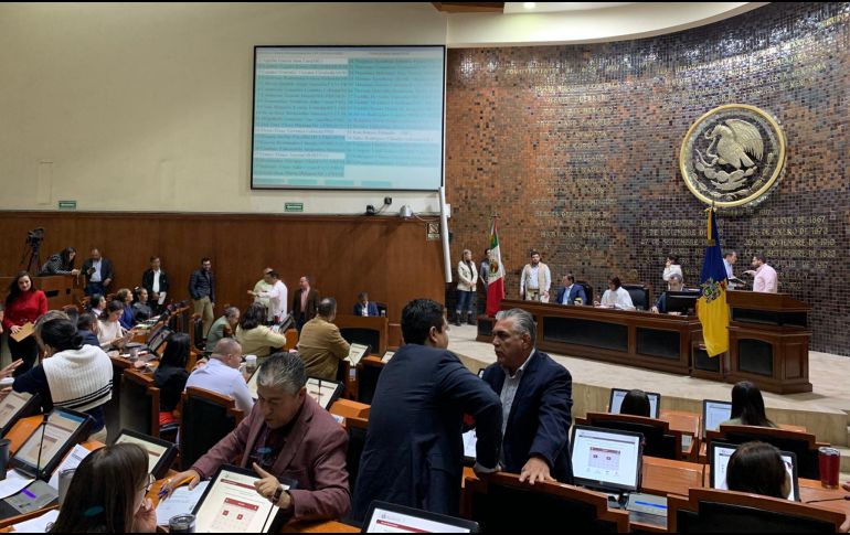 El Congreso de Jalisco avaló un tabulador del dinero para viáticos que podrían recibir las y los legisladores. ESPECIAL.