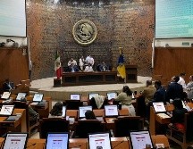 El pleno del Congreso de Jalisco acordó suspender las 4 convocatorias para designar a integrantes del STJE. ESPECIAL