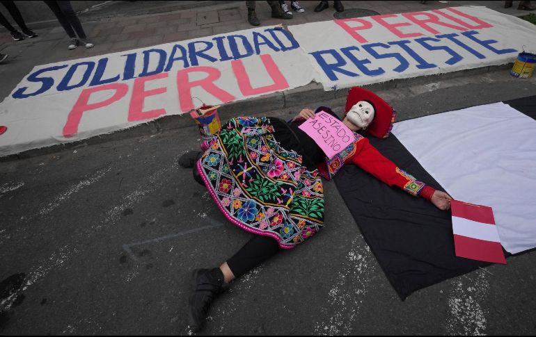 Las manifestaciones en Perú no se detienen, y la presidenta interina Dina Boluarte se vio obligada a pedir a la población una 