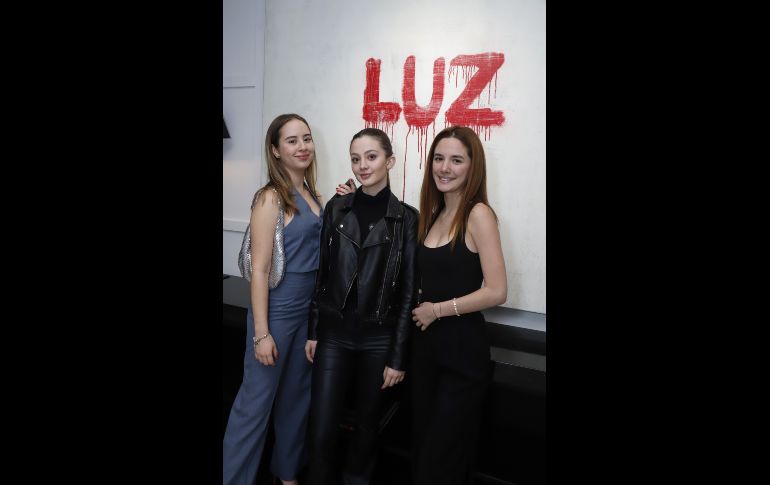 Mariana Ascencio, Mafer Orozco y Alena Abro. GENTE BIEN JALISCO/Claudio Jimeno