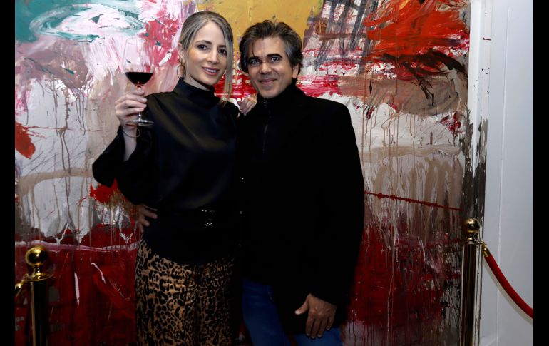 Andrea Cobens y Rafael San Juan. GENTE BIEN JALISCO/Claudio Jimeno