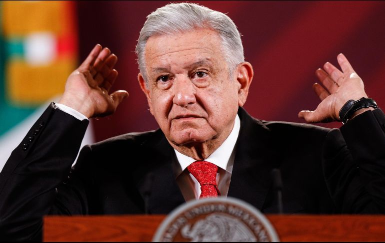 López Obrador señaló que tenemos derecho a la información y que los servidores públicos están en obligación de dar a conocer la información que les sea solicitada. EFE / I. Esquivel  EFE / I. Esquivel