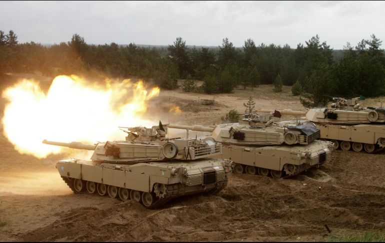 Según una fuente, el gobierno de Joe Biden ha decidido mandar exactamente 31 carros de combate Abrams a Ucrania porque esa cifra equivale a un batallón de tanques en las Fuerzas Armadas ucranianas. EFE / ARCHIVO