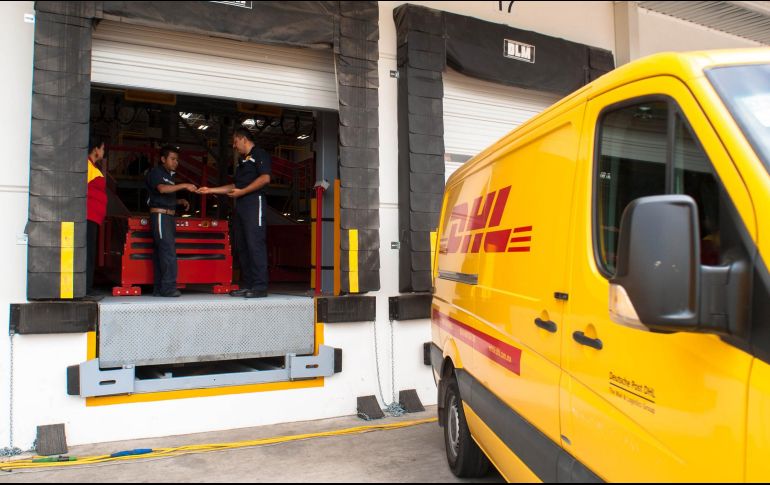 DHL Express cuenta con presencia en todo el país con casi nueve mil empleados, así como 12 vuelos nacionales y 11 internacionales. NTX/ARCHIVO