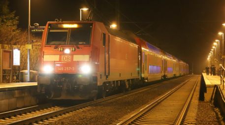 Mueren dos personas en tren de Alemania, siete resultan heridas. EFE/F.Sprenger