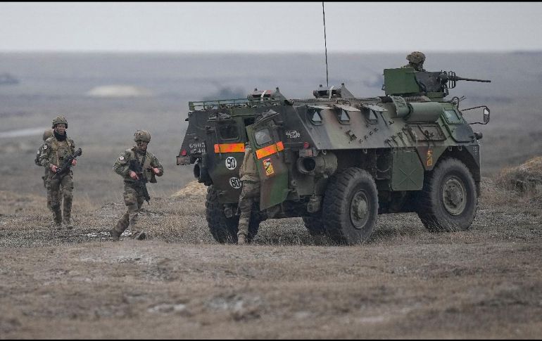 Dos colombianos estaban en Ucrania como voluntarios. V. Ghirda. AP