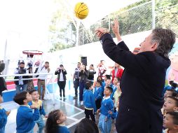 La inversión para esta Escuela con Estrella, la cual es la número 100 que se transforma en seis años, fue de 2 millones de pesos.  ESPECIAL