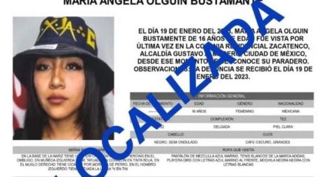 Los padres de Ángela levantaron una denuncia por desaparición el 19 de enero. Tras algunos días, fue encontrada desnuda envuelta en bolsas negras en un terreno baldío. ESPECIAL