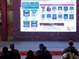 Luis Rodríguez Bucio presenta el informe Cero Impunidad durante la conferencia de prensa 