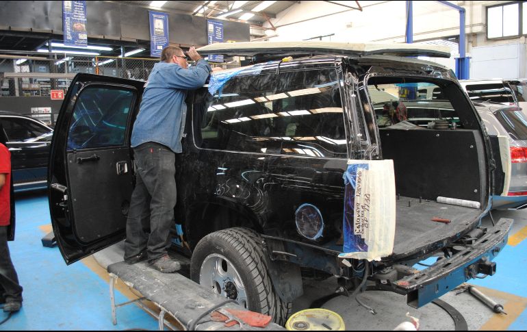 Si bien el blindaje más usualmente utilizado es el “nivel 3”, en Jalisco ha incrementado la solicitud de blindajes más altos, como los niveles “4 y 5”. EFE/ARCHIVO